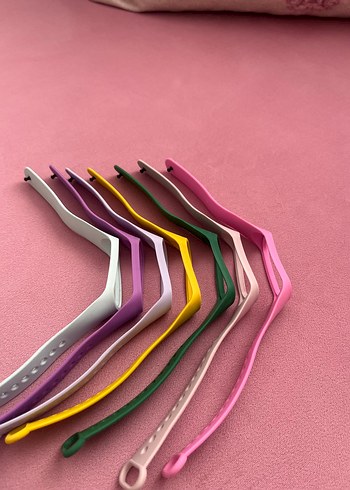 Beden Pastel Renkli Çoklu Akıllı Bileklik Kayışları