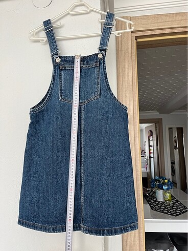 Mango Denim Salopet - Görsel 6