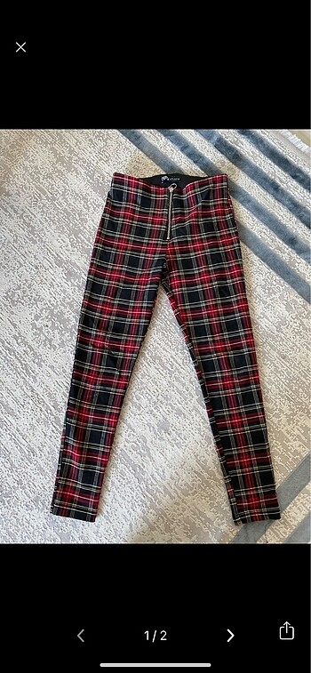 Zara Zara Likralı Pantalon
