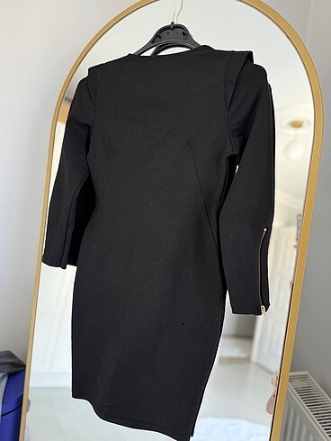xs Beden siyah Renk Zara mini elbise