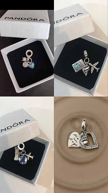 Pandora Çelik charm modelleri