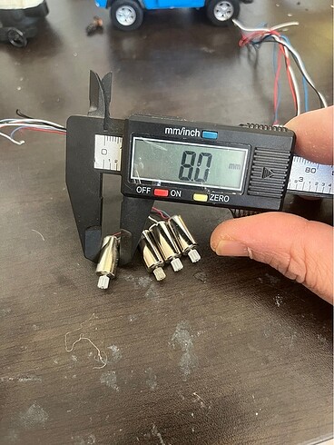 3.7v drone motorları takımı