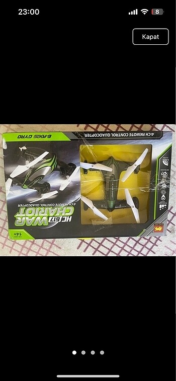  Beden Yolda araba havada drone