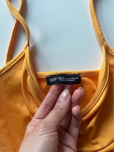 s Beden Turuncu quzu crop