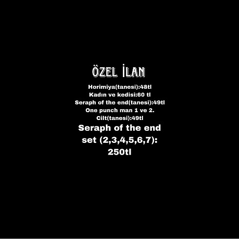 Özel ilan!!!!!!