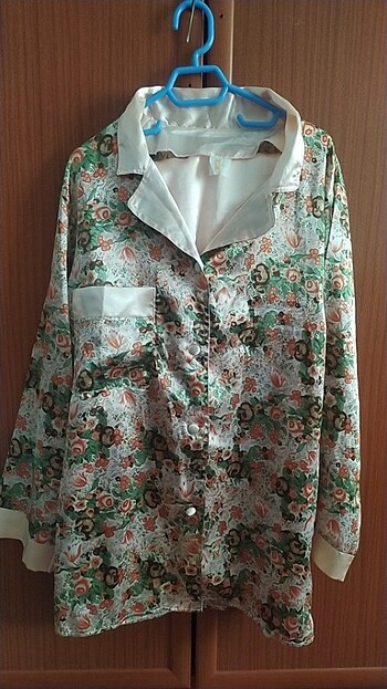 Diğer Saten pijama tk