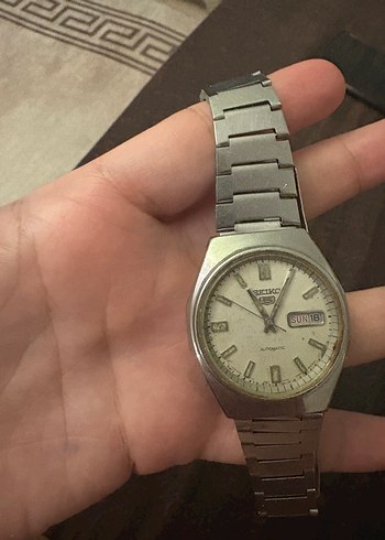 Seiko Klasik Erkek Kol Saati Gri-Bej