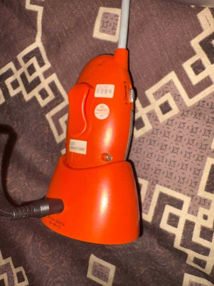 Turuncu Renkli bebek diyafonu - Görsel 5