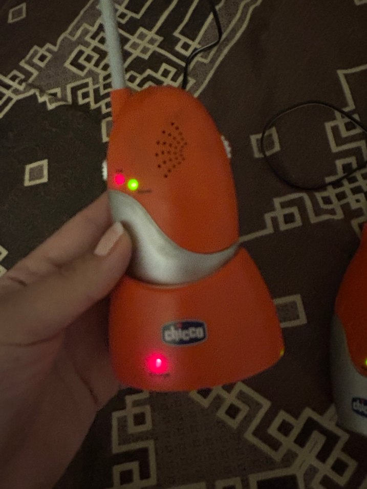 Turuncu Renkli bebek diyafonu - Görsel 3