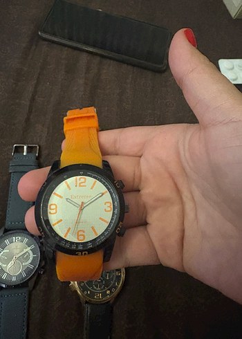  Beden siyah Renk Klasik Siyah Erkek Biker Saat
