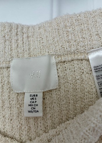 Bej Triko Uzun Kadın Etek - Görsel 2