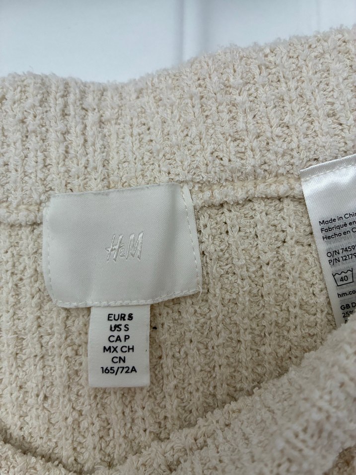 Bej Triko Uzun Kadın Etek - Görsel 2