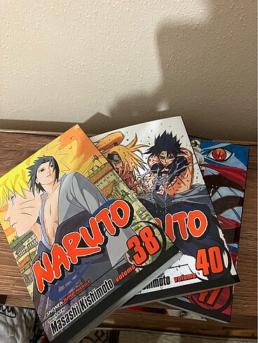  Beden Naruto Manga 38-40-47 İngilizce Manga