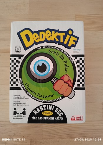 Dedektif Zeka ve Refleks Oyunu
