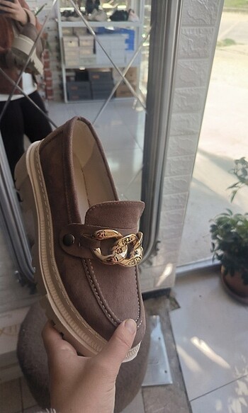 Diğer Loafer toparak rengi ayakkabı