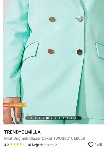 şu yeşili blazer ceket
