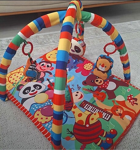 Bebek aktiviteli oyun halısı
