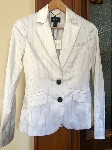Mango blazer beyaz ceket