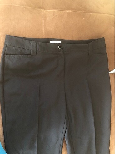 46 Beden siyah Renk Yessica siyah kumaş pantalon