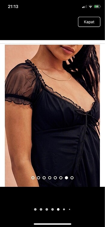 Urban outfitters tül Elbise - Görsel 5