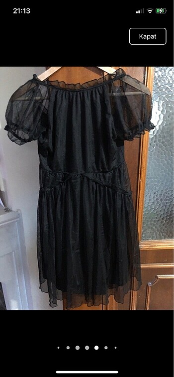 Urban outfitters tül Elbise - Görsel 12