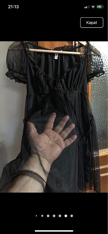 Urban outfitters tül Elbise - Görsel 13