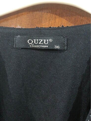 QUZU Abiye payetli crop bluz - Görsel 9