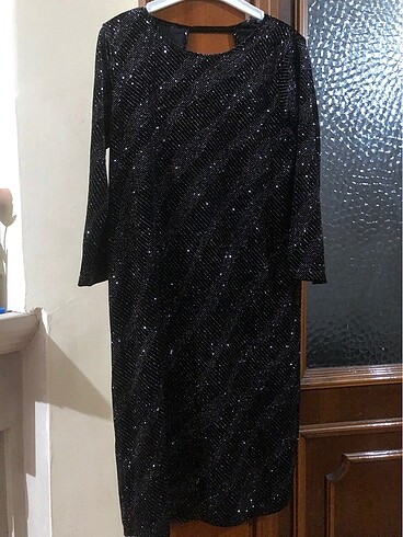 Kadife simli elbise #yeniyıl #yılbaşı - Görsel 2