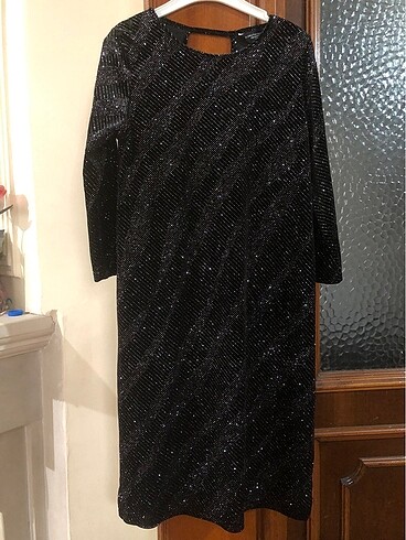 Kadife simli elbise #yeniyıl #yılbaşı - Görsel 7