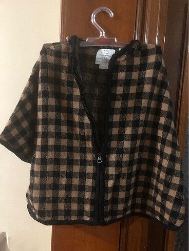 ZARA BABY Ekose Panço, palto - Görsel 4