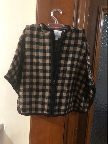 ZARA BABY Ekose Panço, palto - Görsel 8