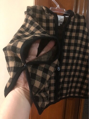 ZARA BABY Ekose Panço, palto - Görsel 9