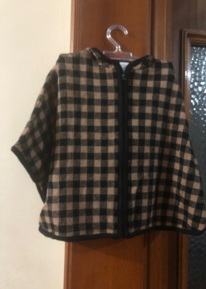 ZARA BABY Ekose Panço, palto - Görsel 3