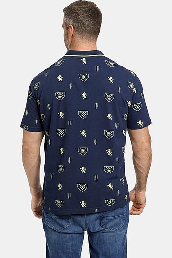 3xl Beden mavi Renk CHARLES COLBY Tshirt