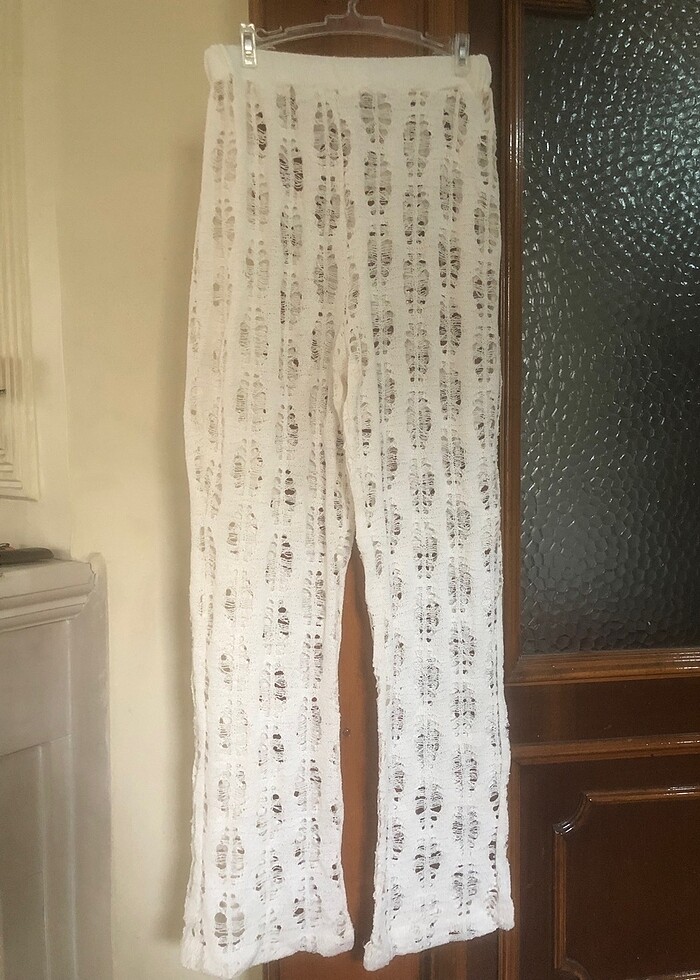 Trendyol plaj örgü pantalonu - Görsel 2