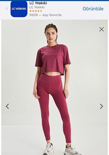 36 Beden Crop tişört