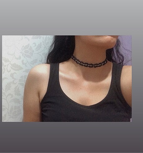 choker kolye (tasma model)