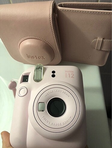 Instax Mini 12 Pembe Set