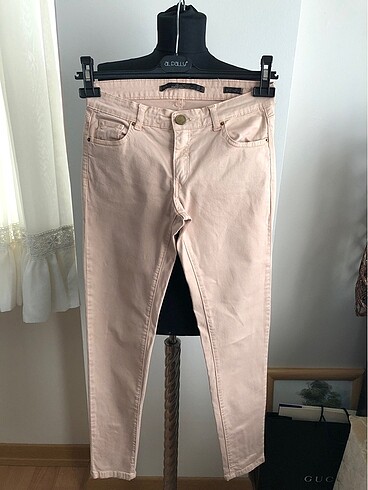 Zara Pudra Rengi Pantolon