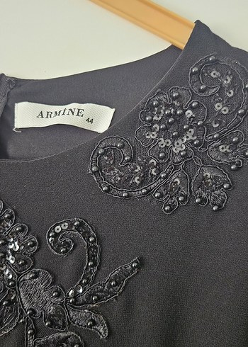 ARMİNE SİYAH Abiye Elbise - Görsel 4