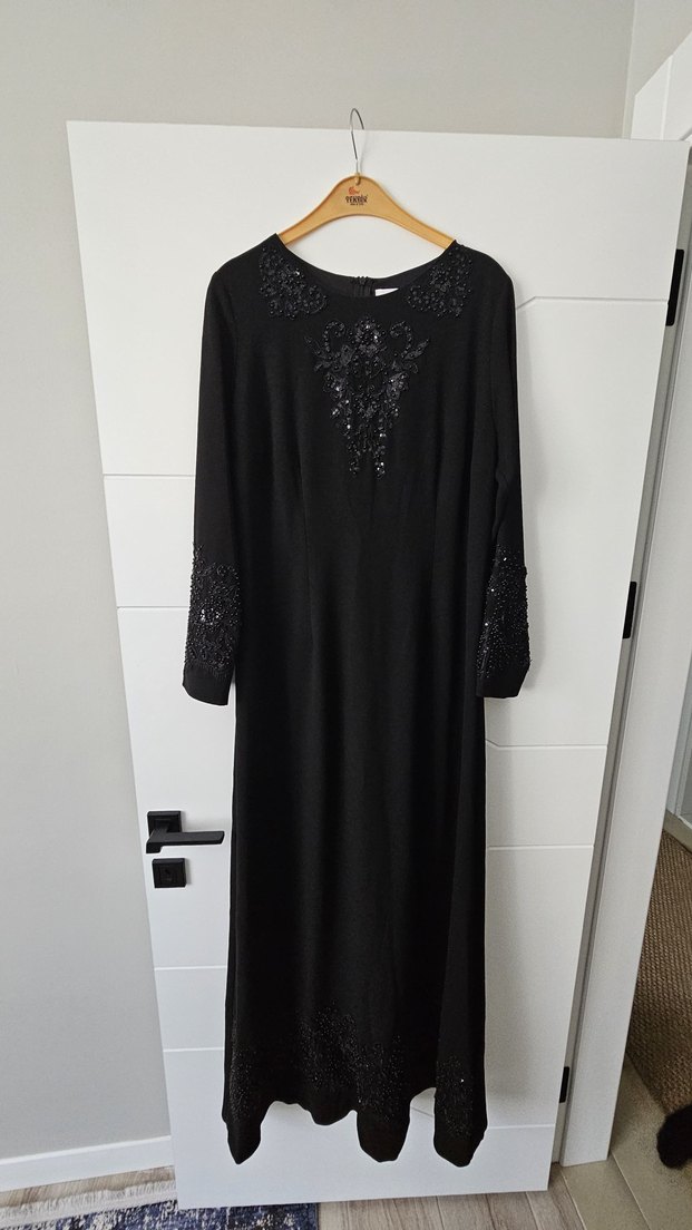 ARMİNE SİYAH Abiye Elbise - Görsel 2