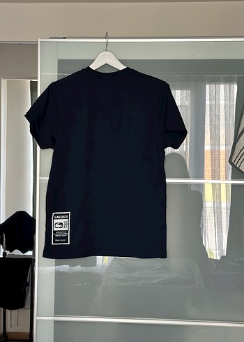 Lacoste Kadın Lacivert Kısa Kollu Tişört