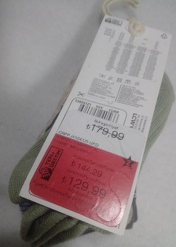 LCW WAİKİKİ MARKA 2_3 YAŞ 22_24 AYAK NO İÇİN 5 ÇİFT SIFIR BABET - Görsel 10