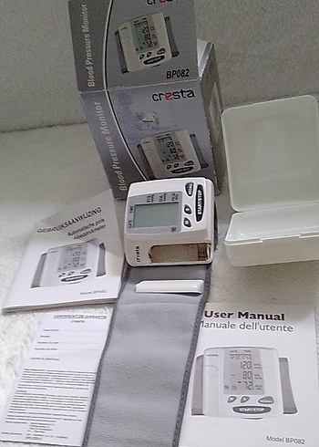 Cresta BP082 Dijital Tansiyon Ölçer,, Hollanda dan geldi, - Görsel 6