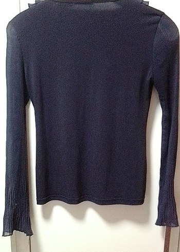 Bordo Yüksek Yakalı Örgü Kadın Kazak ve bluz ve pjema hediyesi - Görsel 10