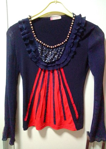 Bordo Yüksek Yakalı Örgü Kadın Kazak ve bluz ve pjema hediyesi - Görsel 9