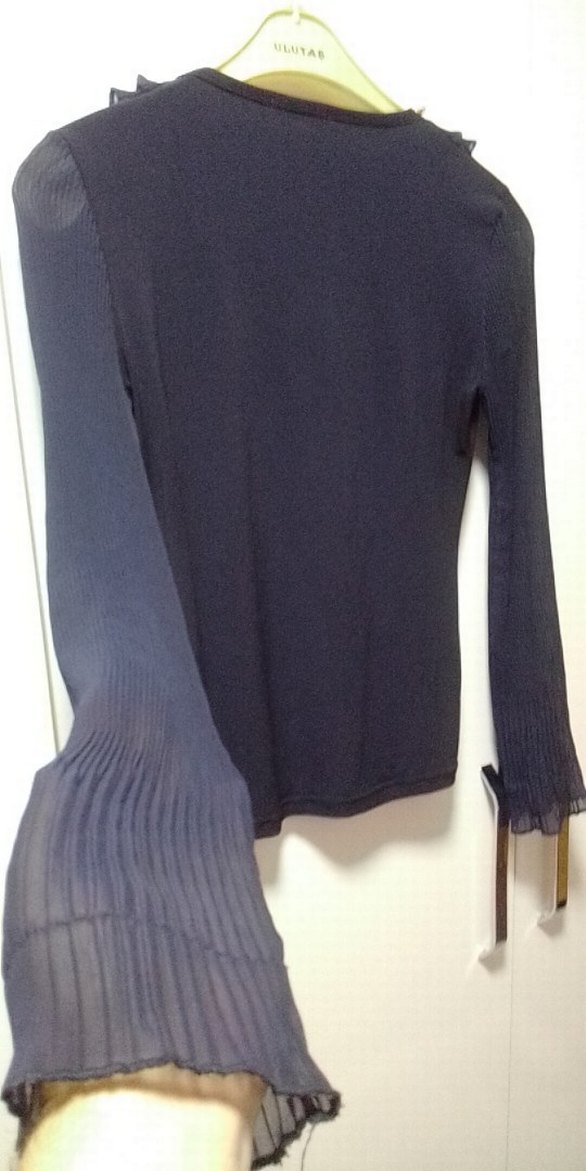 Bordo Yüksek Yakalı Örgü Kadın Kazak ve bluz ve pjema hediyesi - Görsel 4