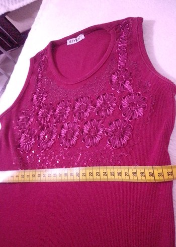 Kızlar için Bordo Dantelli gül motifli kurdele,pul payetişlemeli - Görsel 7