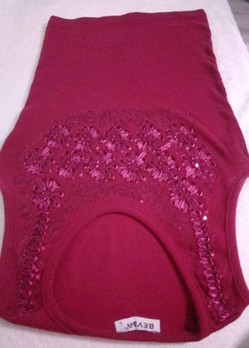 Kızlar için Bordo Dantelli gül motifli kurdele,pul payetişlemeli - Görsel 8