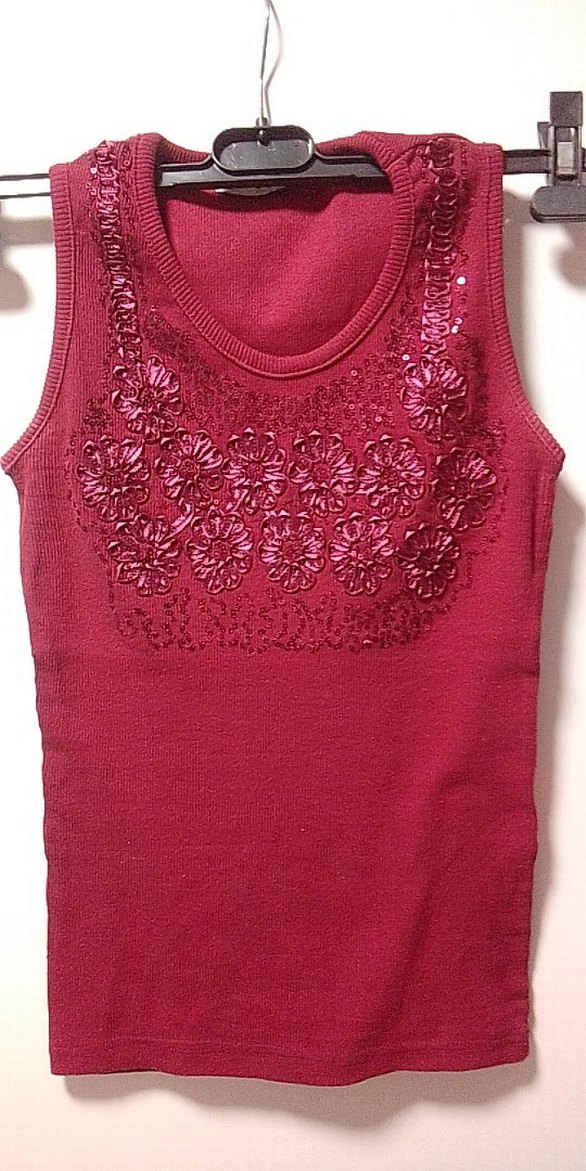 Kızlar için Bordo Dantelli gül motifli kurdele,pul payetişlemeli - Görsel 2